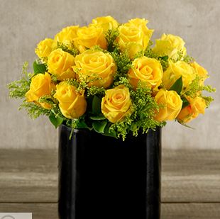 Arreglo floral de Rosas Amarillas – Flores a Domicilio